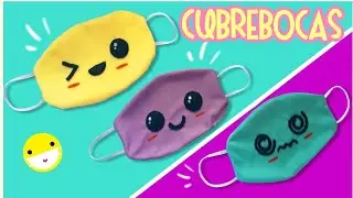 Haz!!Tu!!😷 CUBRE BOCA😷 Kawaii SUPER FACIL☝️DIY