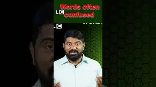 Words often confused topic  for all competitive exams in Telugu/English vocabulary in Telugu 13