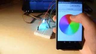 Arduino RGB LED Control from Android