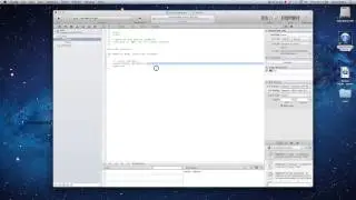 How to run console in Xcode (4.6) on Mac
