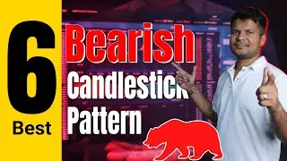 6 Bearish Candlesticks Pattern that every Trader Should Know | Candlestick Trading | Trade Brains