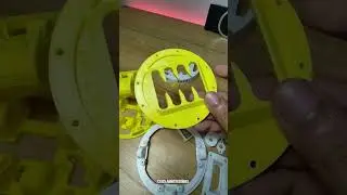 DIY Gaming Gear Shifter #3D Print Gaming Console #CrazyJunkCreations #DIY #GAMING