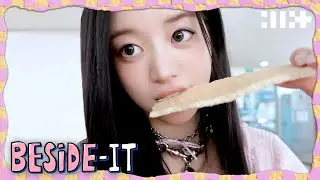 Visiting the Inkigayo Cafeteria FOR THE FIRST TIME!!! | ILLIT (아일릿) [BESIDE-IT]