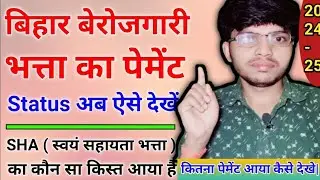 बिहार बेरोजगारी भत्ता का पेमेंट स्टेटस अब ऐसे देखें||Bihar Berojgari Bhatta 1000 Kab milega ||status