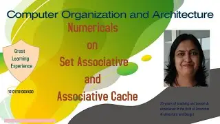 Numerical on set associative and associative cache