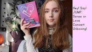 Hey! Say! JUMP Sense or Love Limited Edition Concert DVD Unboxing!