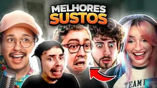 rindo muito com os MELHORES SUSTOS dos STREAMERS | React TZK Clipes