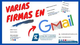COMO CREAR VARIAS FIRMAS EN GMAIL DE GOOGLE WORKSPACE
