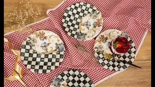 Emsan Victoria 4-Piece Cake Plate Set Product Review