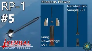 Long Distance Downrange Contract COMPLETE! Ep.5 - RP-1 RO RSS - Kerbal Space Program