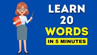 Learn 20 Useful English Words In 5 Minutes | English Vocabulary With Sentence