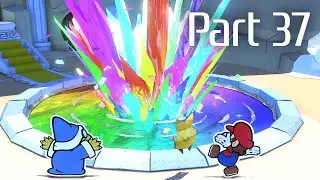 Part 37: Paper Mario: The Origami King Let's Play (Switch) Springs of Jungle Mist and Rainbows