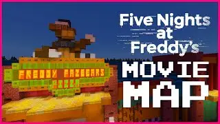 I Made the Accurate FNAF MOVIE Set In Minecraft! Showcase + Map Download