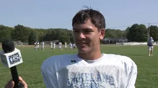 Keyan Arroyo full interview at Lakeland Lakers football practice on 9/10/24