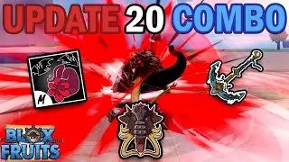THE UPDATE 20 COMBO... | Sanguine + Mammoth + Shark Anchor Combo + PVP | Blox Fruits
