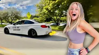 TINDER DATE VS $5000 M4 EXHAUST…