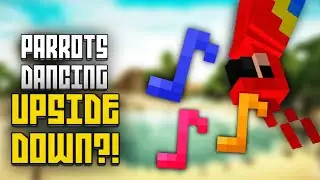 Minecraft: Dancing Parrot But It's UPSIDE DOWN!