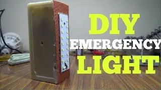 How to make a rechargeable led emergency light