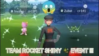 OMG!😱 TEAM ROCKET SHINY ✨ EVENT in Pokémon Go | #shorts #pokemongo #prvn3122 #weback #32 ON TRENDING