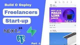 Build Freelancers startup using Next js 14, Supabase, Postgresql, Authentication, Server Actions