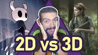 ¿Es más fácil hacer un videojuego en 2D o en 3D?