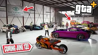 GTA+ Members Only Club! Vinewood Car Club Coming June 13th!