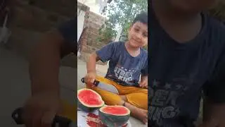ZaiYan Water melon cutting