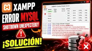 XAMPP Error: MySQL Shutdown Unexpectedly | 2026 Quick & Easy Fix
