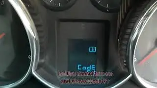 Chevrolet Cruze first generation J300 Code 91