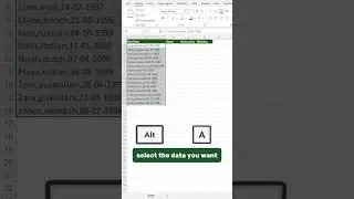 Convert Text to Columns in Excel Instantly with This Simple Shortcut!