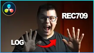 Log to Rec.709 in DaVinci Resolve: 4 techniques to understand the process and get it done easily