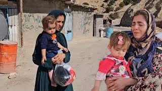Going to the city hospital to treat Diana's illness/nomadic life documentary