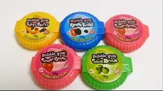 Bubble Gum Rolls - 5 Flavors Mix