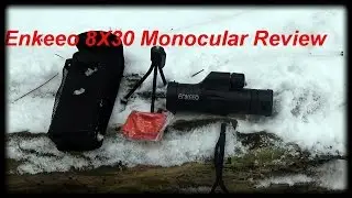ENKEEO 8X30 Monocular..Gear Review..Wilderness' Walk & Talk' looking for antler sheds 2017