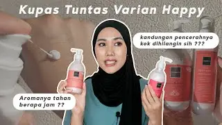 Kandungannya Beda Lagi 😭 Full Review Scarlett Body Lotion & Body Serum Happy