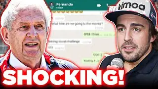 Helmut Marko DROPS BOMBSHELL: Secret Talks With Alonso EXPOSED!