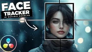 How To Add FACE TRACKER Effects In Davinci Resolve