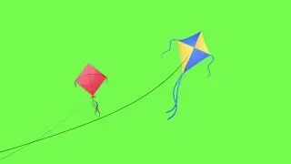 Flying kites Green Screen Footage for Basant Panchami & Makar Sankranti 2020  | Graphic Teacher