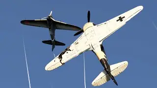 La-7 vs A6M3 mod.22 Ko | Reversal