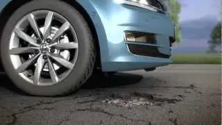 VW Golf 7 - Animation Adaptive Fahrwerksregelung DCC (2013)