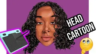 HOW TO MAKE  HEAD CARTOON