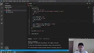 [DevOps] Bash Scripting - Read Value from .env file.