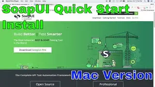 Testing REST API with SoapUI OpenSource - Part 1 - Installation - Mac