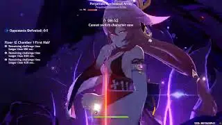 [Genshin Impact] Yae Miko + Raiden | Floor 12-1 Mechanical Array 1:13 clear