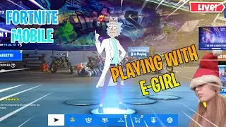 Fortnite Mobile With My Discord Kitten Live 60FPS