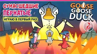 GOOSE GOOSE DUCK  ◆ 🐣 ◆ Пробуем игру! ◆