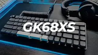 GK68XS w/ Gateron Milky Blacks | Typing Test