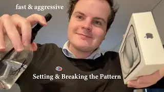 Fast & Aggressive ASMR Setting and Breaking the Pattern (Fast Tapping & Scratching +)