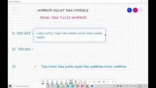 MATEMATIK 5 TEKUN (27/1/2021)