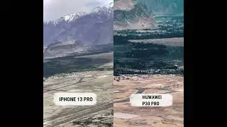 IPhone 13 pro Vs Huawei p30 pro  Camera comparison